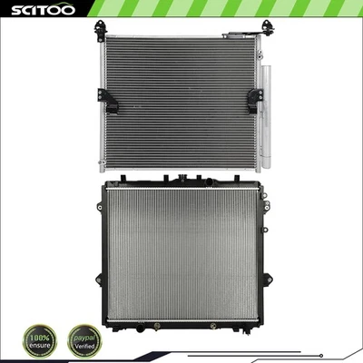 Kit de radiador y condensador de aire acondicionado para Toyota 4Runner 2010 2011 2012-2020 4,0 L Foto 1 de 4