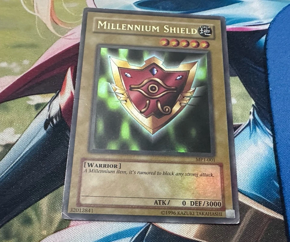 Millennium Shield MP1-001 McDonald's Promo DMG Factory Misprint Holo Bleed - Image 1 of 1