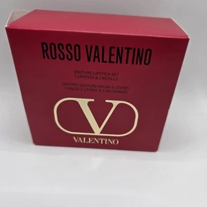 NIB  Rosso Valentino Couture Lip Stick Set 3 Pc Limited Edition - Picture 1 of 10
