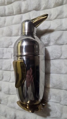 Cocktail Shaker Penguin Metal Stainless Steel - Image 1 of 3