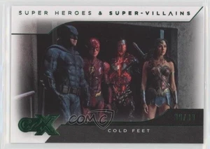 2019 DC CZX Super Heroes & Super-Villains Green Deco Foil /30 The Flash #08 07oj - Picture 1 of 3