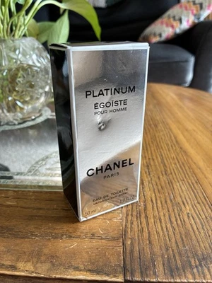 Chanel Platinum Egoiste EDT 50 ml 1,7 oz vintage Foto 1 de 4