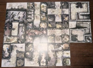 Zombicide Black Plague & Wulfsburg 11 Game Tiles Extra Pack CMON 2015 GUF028 - Picture 1 of 1