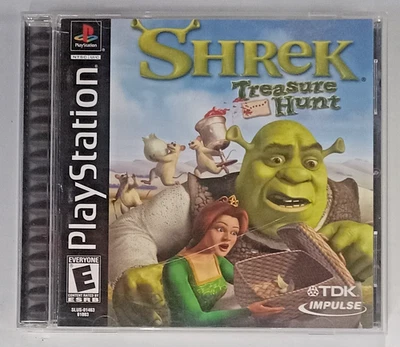 Shrek: Treasure Hunt Video Game (Sony PlayStation 1, 2002) PS1 - Image 1 of 4
