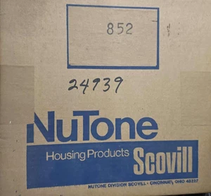 Vintage NuTone Model 852 Fiberglass Smoke Filter - Picture 1 of 3