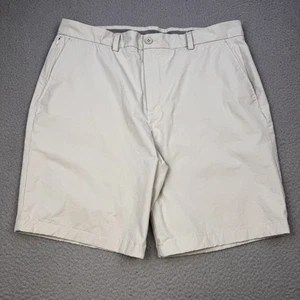 Vineyard Vines On-The-Go Shorts Herren 36 Khaki Beige Performance Stretch OTG Zip - Bild 1 von 13