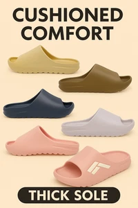 US Pillow Slides Sandals Ultra Soft Slippers Cloud Outdoor Eva Joj Women Size - Picture 1 of 8