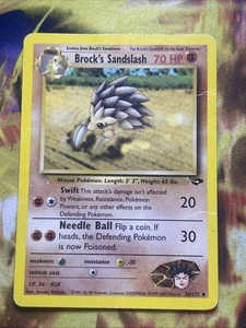 Brock's Sandslash 36/132 Gym Challenge - Unlimited Edition Regular - Bild 1 von 2