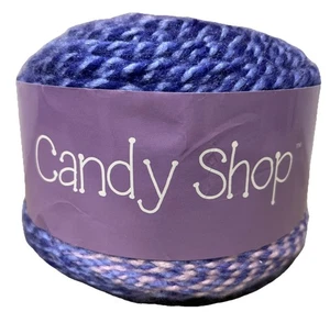 Candy Shop Yarn Ball Nerds Colored Purple 100% Acrylic 260 yards NWT - Picture 1 of 6
