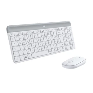 Logitech MK470 Slim Wireless Keyboard & Mouse Combo, QWERTZ German Layout - Whit - Picture 1 of 10