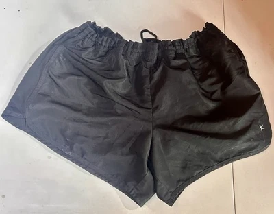 Pantalones cortos de natación para mujer Danskin negros con corbatas Foto 1 de 4