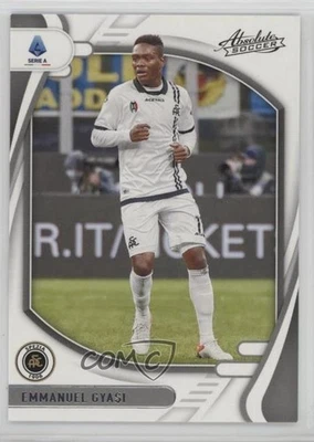 2021-22 Panini Chronicles Base Serie A Absolute Silver Emmanuel Gyasi #55 - Image 1 of 2