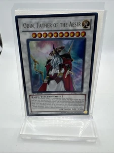 Yu-Gi-Oh Odin, Father Of The Aesir STOR-EN040 Ultra Rare Near Mint Card - Picture 1 of 2