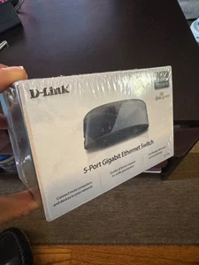 D-Link DGS-1005G 5-Port Gigabit Desktop Switch 1000mbps NEW Sealed Eco-friendly - Picture 1 of 9