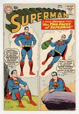 Superman #137 VG- 3.5 1960 - Image 1 of 2
