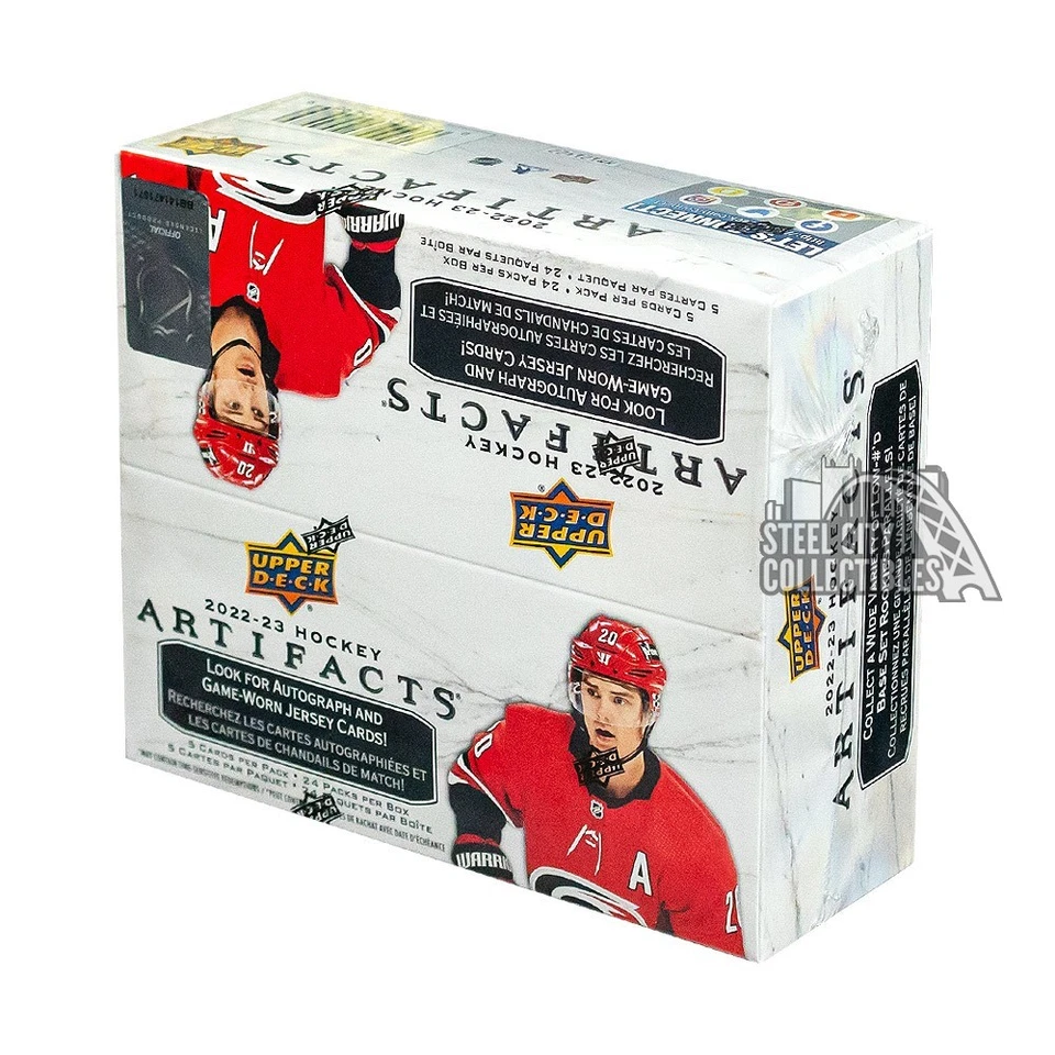 2022-23 Upper Deck Artifacts Hockey 24 Pack Retail Box - Image 1 of 1