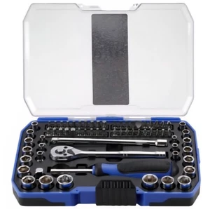 Jobsmart Set di attrezzi per meccanica 1/4 di pollice DRIVE 68 PEICE - Foto 1 di 2