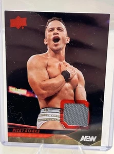 2025 AEW Upper Deck Ricky Starks Mat Red Relic #46 - Bild 1 von 2