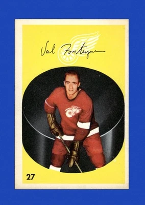 1962-63 Parkhurst Set-Break # 27 Val Fonteyne NR-MINT *GMCARDS* - Image 1 of 2