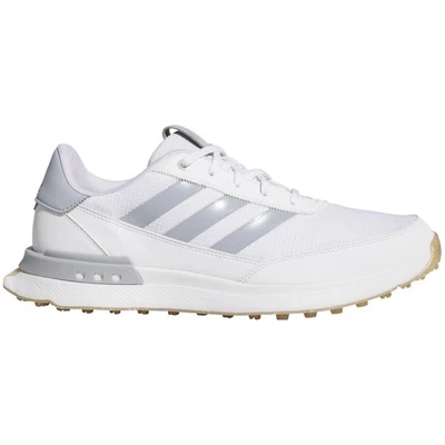 NEW Men's Adidas S2G SL 24 Golf Shoes IH8520 Cloud White / Halo Silver Sz 12.5M - Image 1 of 4
