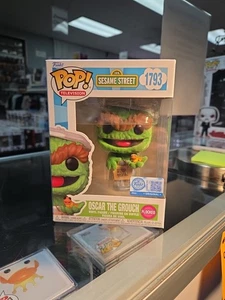 Funko Pop! Plaza Sésamo Oscar el Gruño Flocado Exclusivo #1793 con Protector  - Imagen 1 de 6