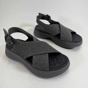 Vivaia Kara AdaptAll Sport Rich grau silber Strick bequeme leichte Sandalen 6 - Bild 1 von 4