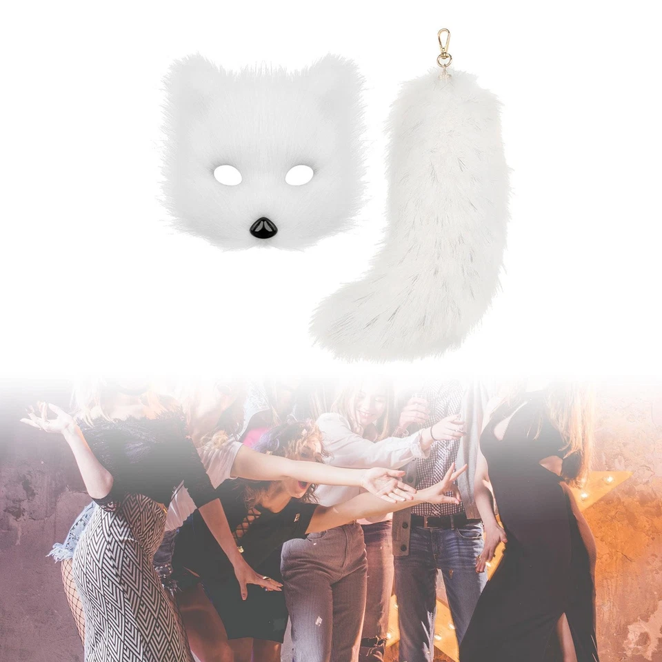 Therian Mask and Tail Furry Mask - Image 1 of 1