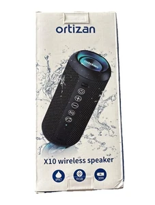 Ortizan X10 Waterproof Wireless Portable Bluetooth Speaker Loud Stereo 30H RGB - Picture 1 of 7