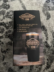 Harley-Davidson 120th Anniversary Logo 20 Oz. Vakuumisoliert, Limited Edition - Bild 1 von 2