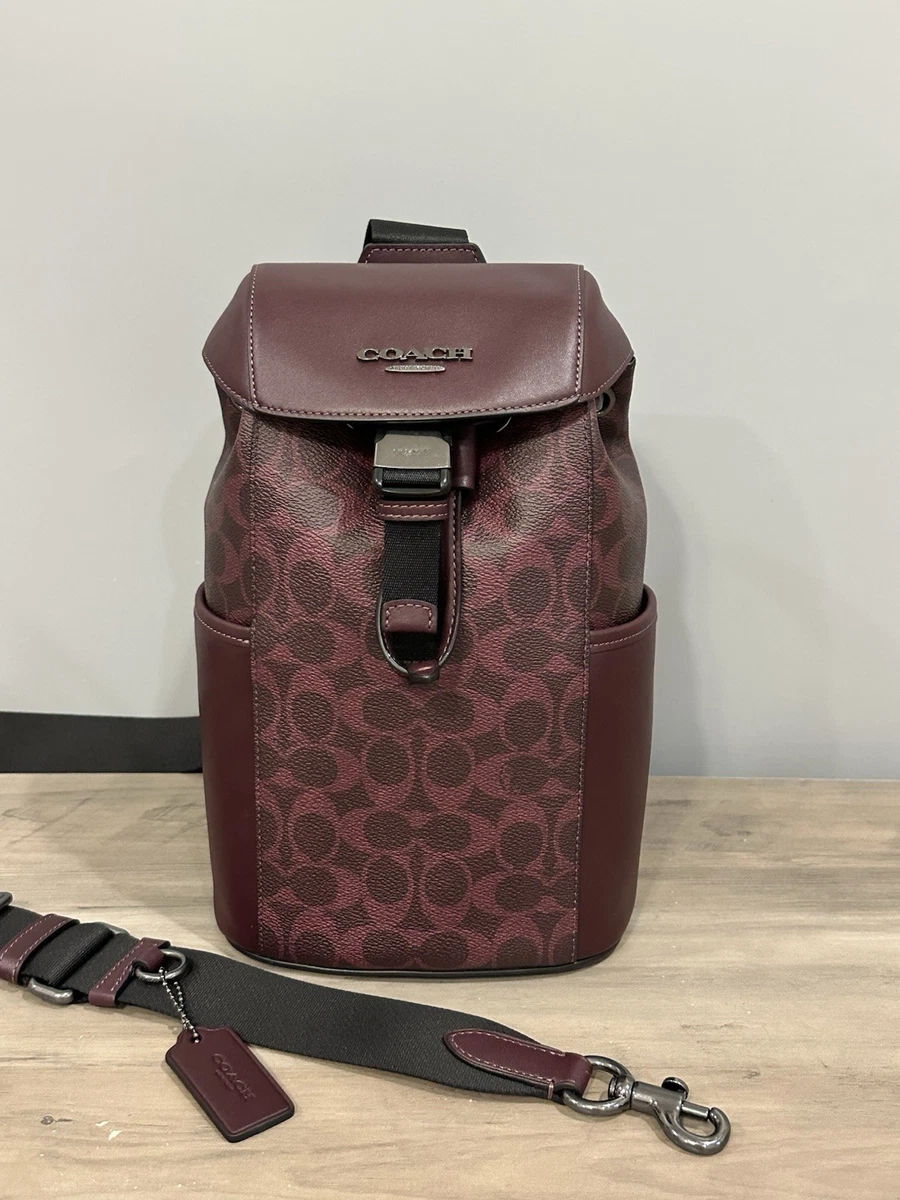 Coach Backpack Red Bags for Men for sale | eBay