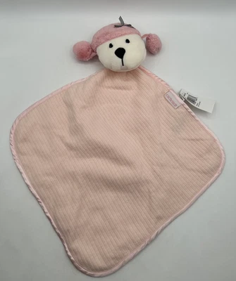 RARA Manta/Lovey de Seguridad Satinado Acanalado Caniche Rosa CachCach Hecha en EE. UU. NOS Foto 1 de 4