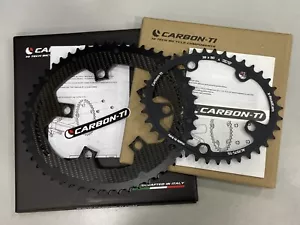 Catena Carbon-Ti X-CarboCam BCD110x5 X-RoadCam Evo / X-CarboCam EVO (36T-52T) - Foto 1 di 16
