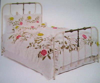 Falda Cama Anthropologie Patrón Raro: Colección Ibbie Talla: King ¡Impresionante! Nuevo en paquete Foto 1 de 4