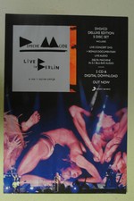 Depeche Mode "Live in Berlin" Full Page Ad magazine clipping 2014