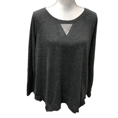 Juicy Couture Suéter Jersey Mujer Grande Gris Acogedor Cómodo Capricho Foto 1 de 4