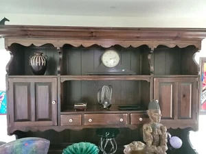 Ethan Allen Dining Room Solid Pinewood Hutch - Picture 1 of 7