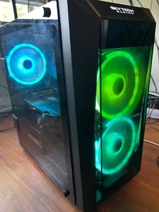 gaming pc used RYZEN 5 - RTX 1660 SUPER - 16 GB RAM - 600G POWER SUPPLY -  - Picture 1 of 5