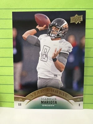 2015 Upper Deck Marcus Mariota Star Rookie RC #55 Rookie Titans Falcons - Image 1 of 2