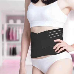 Postpartum Recovery Waist Trainer Tummy Body Shaper Shorts Slimming Girdle Panty - Picture 1 of 3