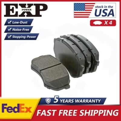 Pastillas de freno de disco delanteras de cerámica para Toyota Tacoma 1995 - 2001 2002 2003 2004 5 tacos Foto 1 de 4