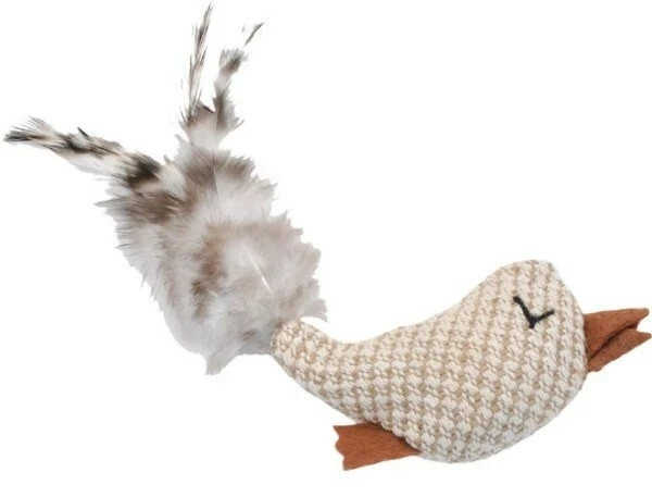 Bergan Turbo Natural Bird 5" Cat Toy  - Image 1 of 1