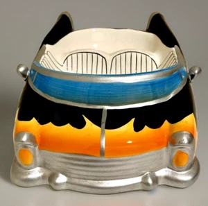 Vintage "Rock n Roll" Keramik Platte Schale selten 1990er Lotus Classic Hot Rod Auto 15" - Bild 1 von 9