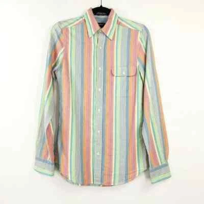 Рубашка на пуговицах мужская GANT Rainbow Malibu Madras в полоску 343432 размер M - Изображение 1 из 3