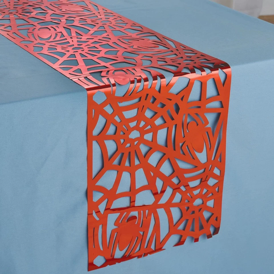 Spider-Man Palmeado Maravilla Niños Fiesta de Cumpleaños Decoración Lámina Mesa Corredor Foto 1 de 1