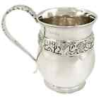 Antique William IV Joseph Angell sterling silver lady’s mug Christening cup 1817
