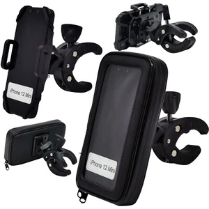 3in1 Supporto moto scooter impermeabile ARTIGLIO per Iphone 13 mini OK42 - Picture 1 of 8