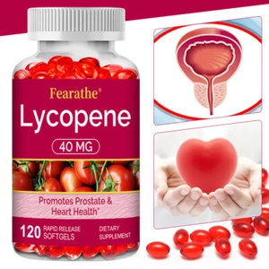 40Mg Lycopene Soft Capsules, 120 capsules for maintaining balanced health - Picture 1 of 12