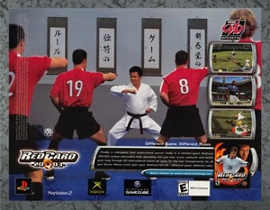Tarjeta Roja 2003 Nintendo GameCube - Anuncio Impreso Arte Original 7.75x10.50 - Imagen 1 de 1