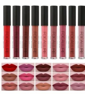 FOCALLURE 58 Colors Matte Liquid Lipstick Lip Gloss Makeup - Picture 1 of 86