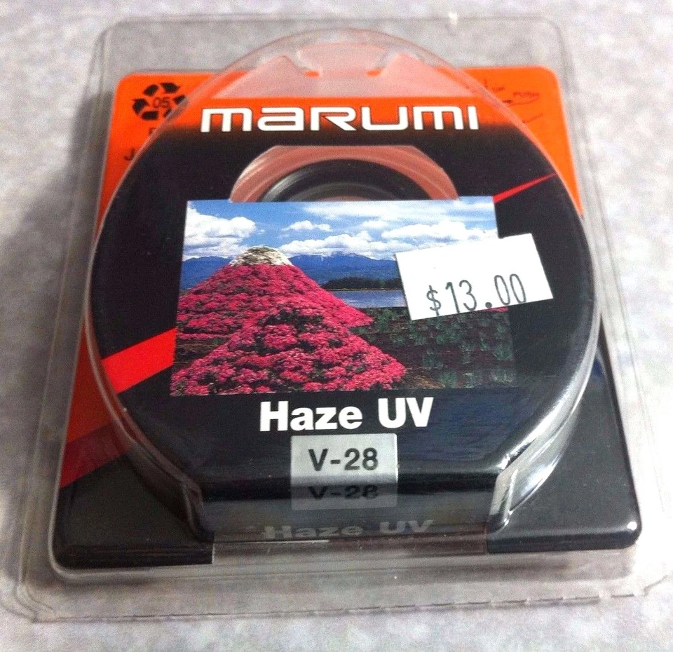 28mm UV HAZE Lens Glass Protector Safety Filter Guard Genuine Marumi Japan 28 mm - Image 1 of 1
